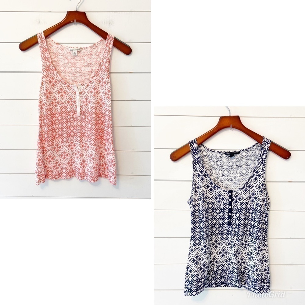 Banana Republic | Set of 2 Cotton Blend Tank Tops Size XS